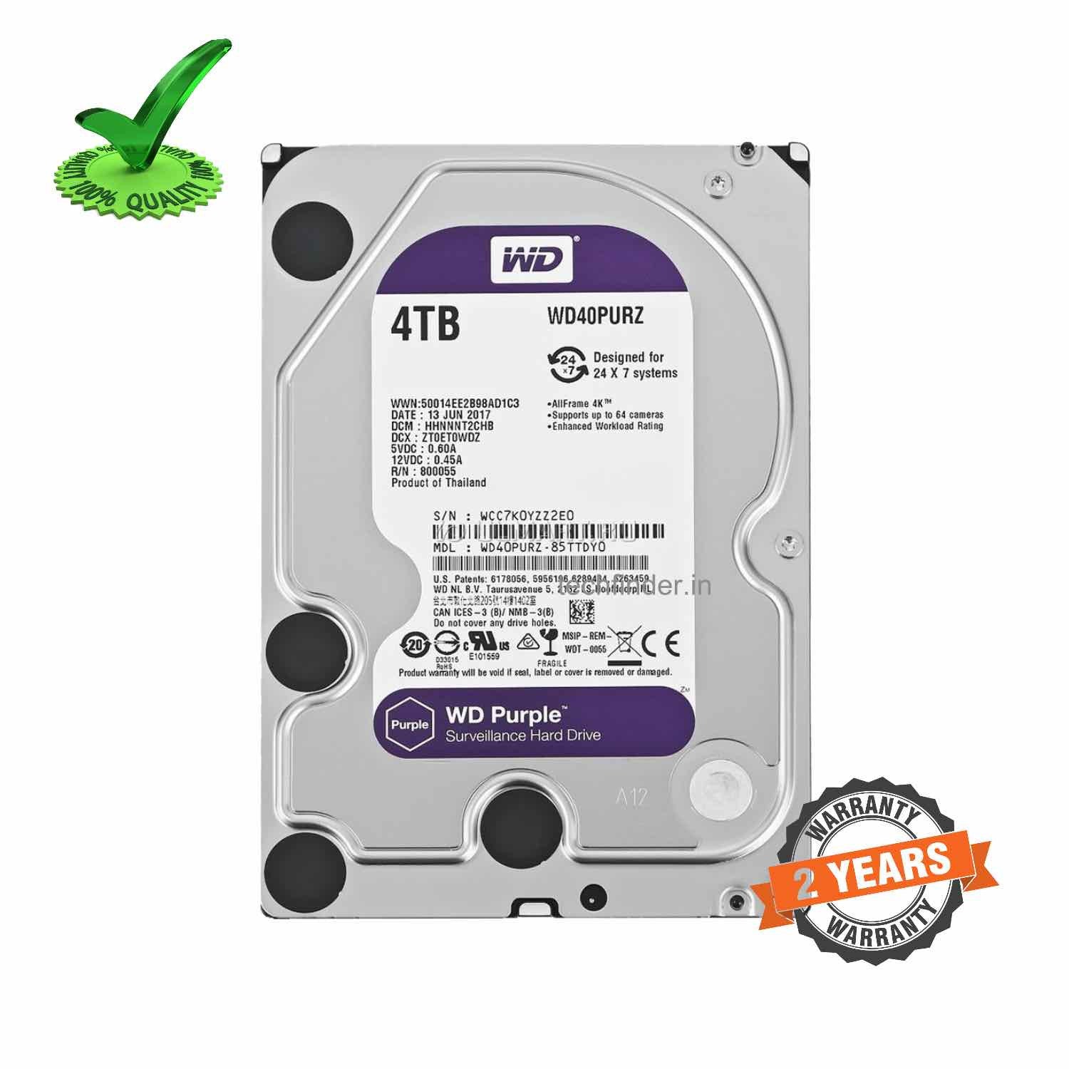 WD 4TB Surveillance Sata Hard Disk WD 4TB Surveillance Sata Hard Disk
